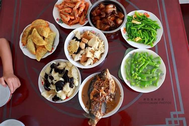 中元节祭祖可以用7个菜吗