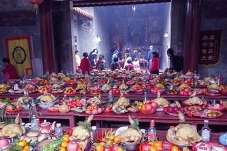 广西中元节怎样祭拜祖先
