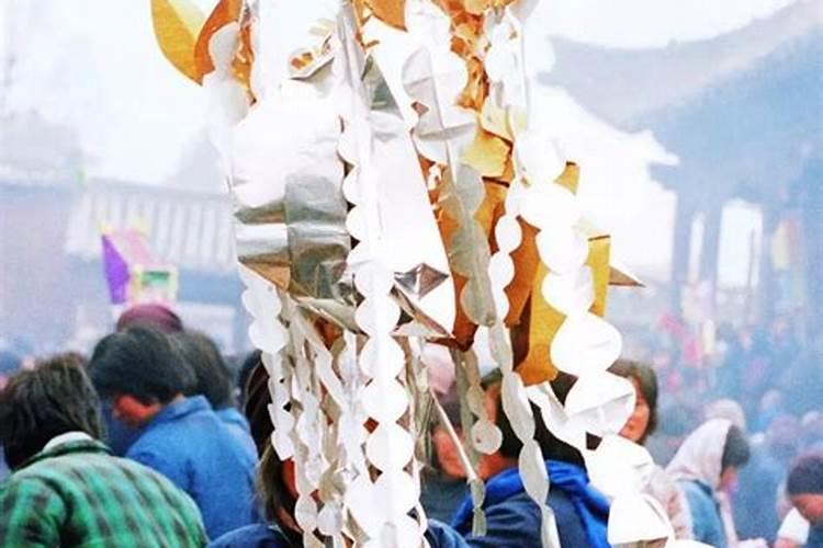 剪纸用于立春祭祀活动